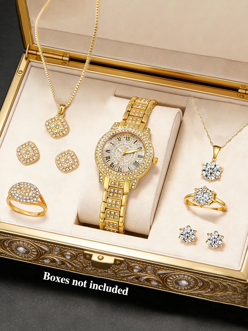 Jewelry Watch Making - Fashionable round Ladies Quartz Watch And