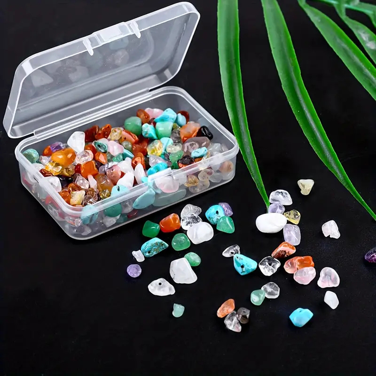 Gemstone Bracelet Healing - 100/200pcs Natural Chips Stone Beads 5-8mm