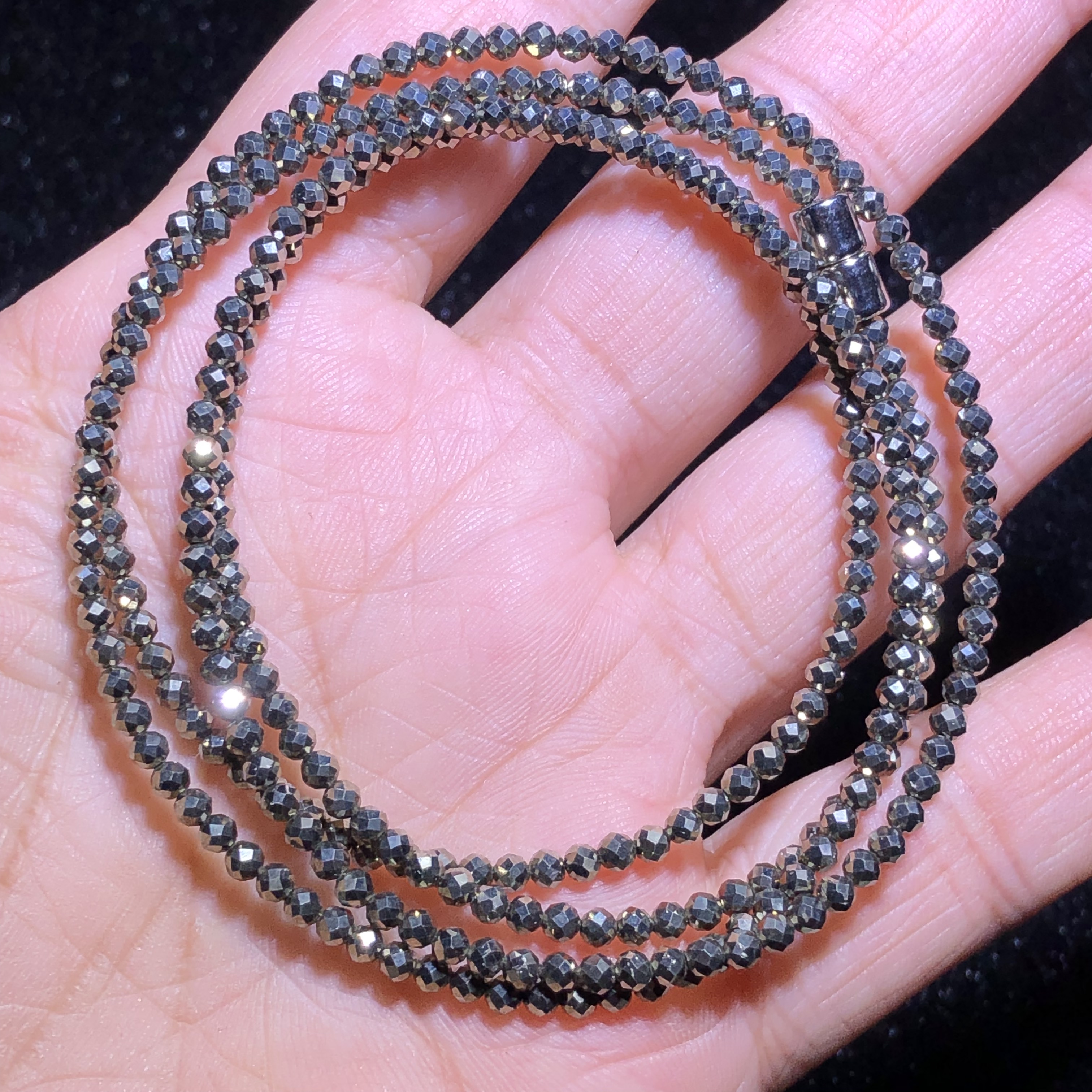 Gemstone Bracelet Healing - 1 Pc Fengbaowu Natural Chalcopyrite Pyrite