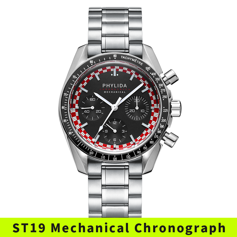 Jewelry For Watches - PHYLIDA 40mm Men's Watch ST19 Mechanical