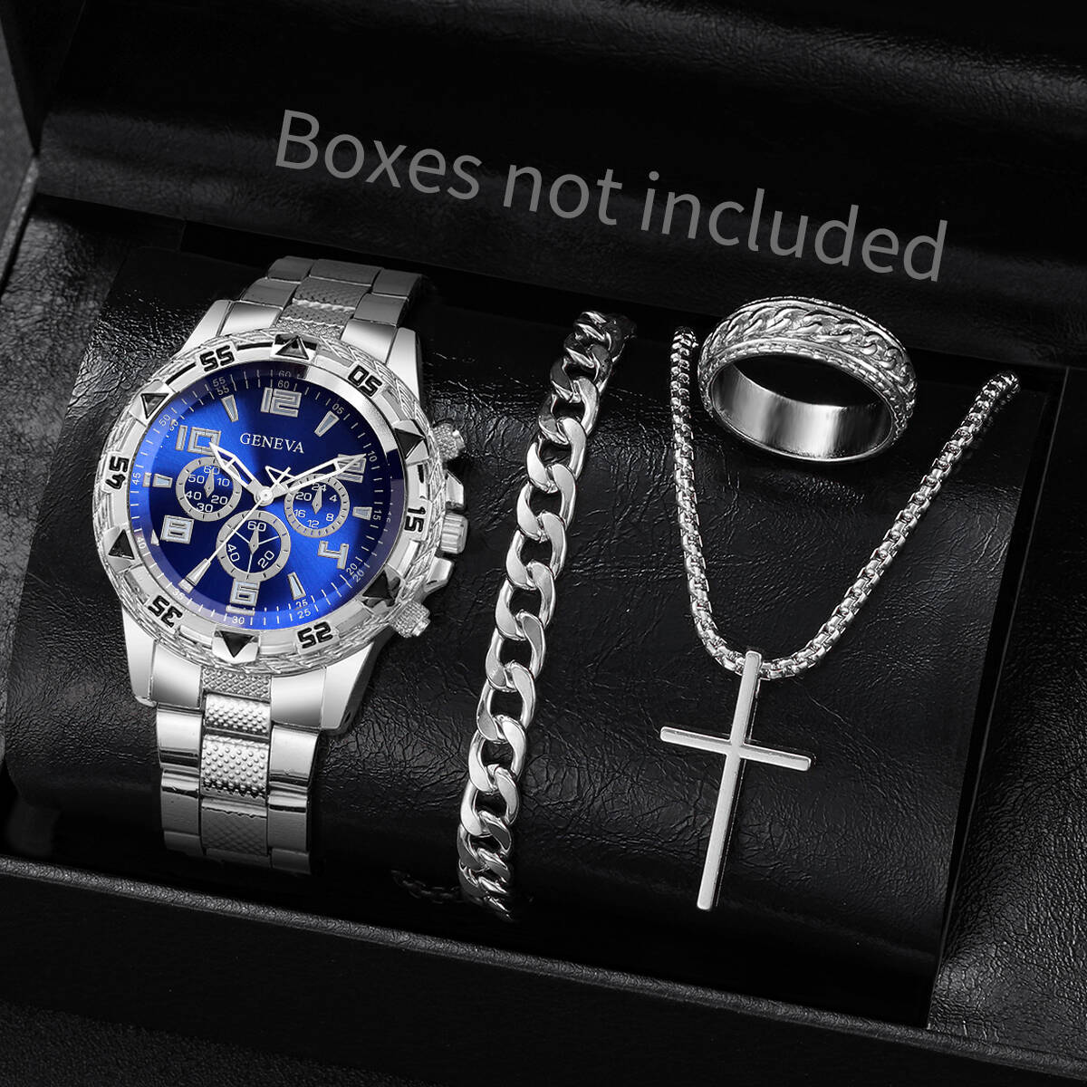 Jewelry Watch Making - 4PCS/Set Fashion Men Business Watches Luxury
