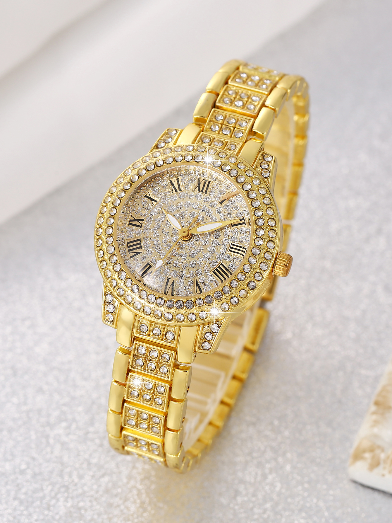 Fashionable round Ladies Quart - Jewelry Watch Making avis et prix