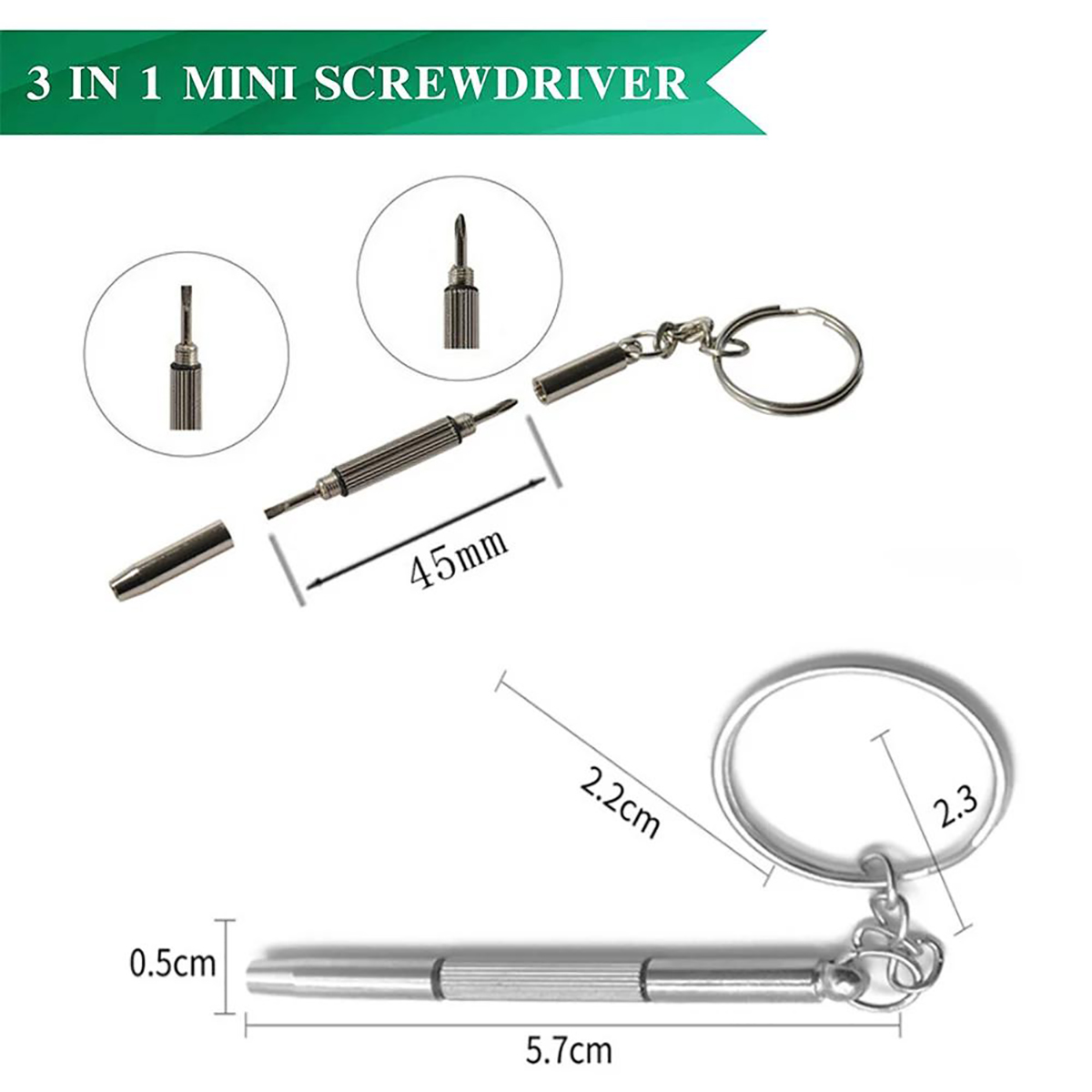 1/2PCS Precision 3 in1 Screwdr - Jewelry Watches Repair avis et prix