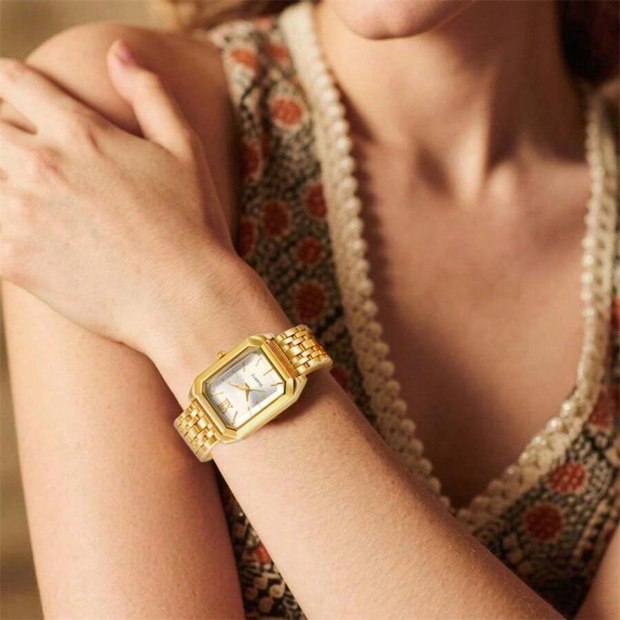 Womens Square Case Quartz Watc - Jewelry Clasp Watches avis et prix