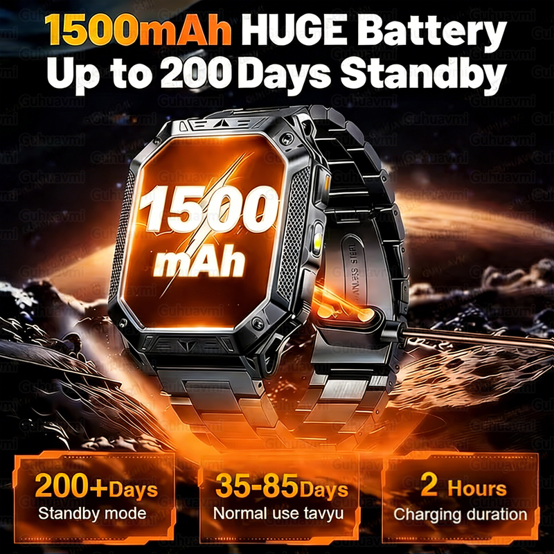 New 1500mAh Military Outdoor S - Italian Jewelry Watches avis et prix