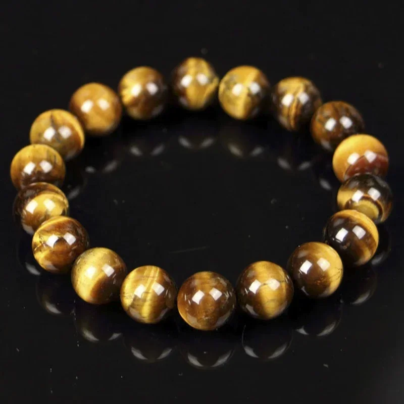 Fashion Tiger Eye Bracelet Men - Gemstone Bracelet Healing avis et prix
