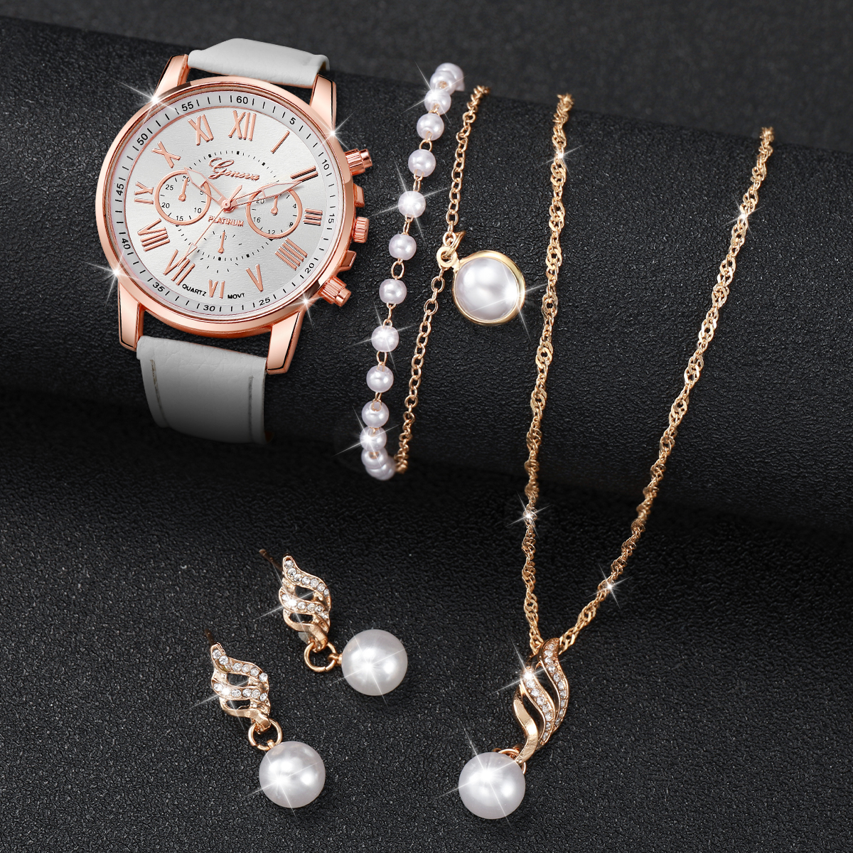3/5PCS Women's Watch Fashion R - Jewelry Watch Making avis et prix