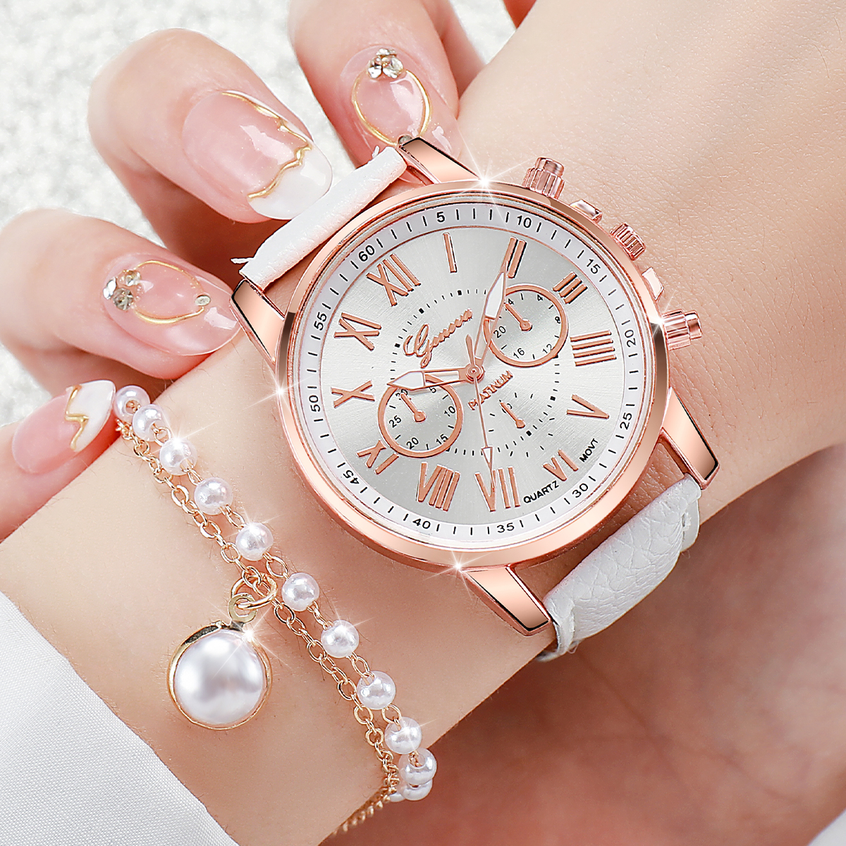 3/5PCS Women's Watch Fashion R - Jewelry Watch Making avis et prix
