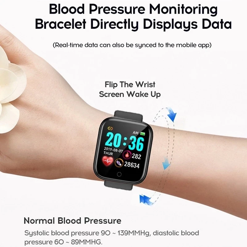 Smart Watch Men Women Wristwat - Italian Jewelry Watches avis et prix