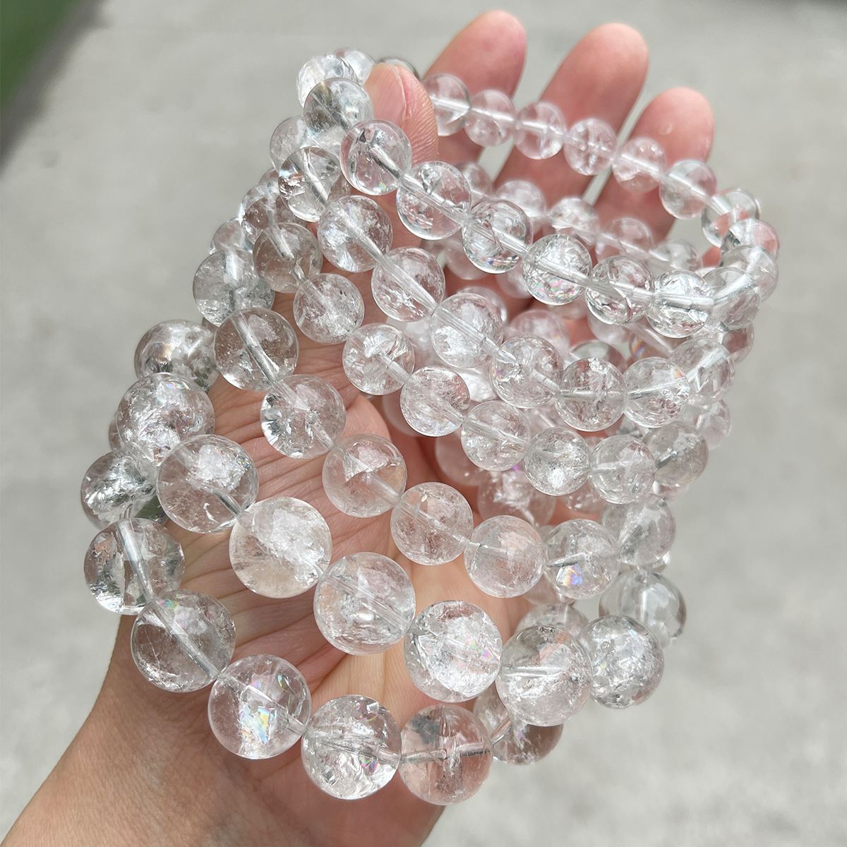 JD Natural Stone Azeztulite Ro - Gemstone Bracelet Healing avis et prix