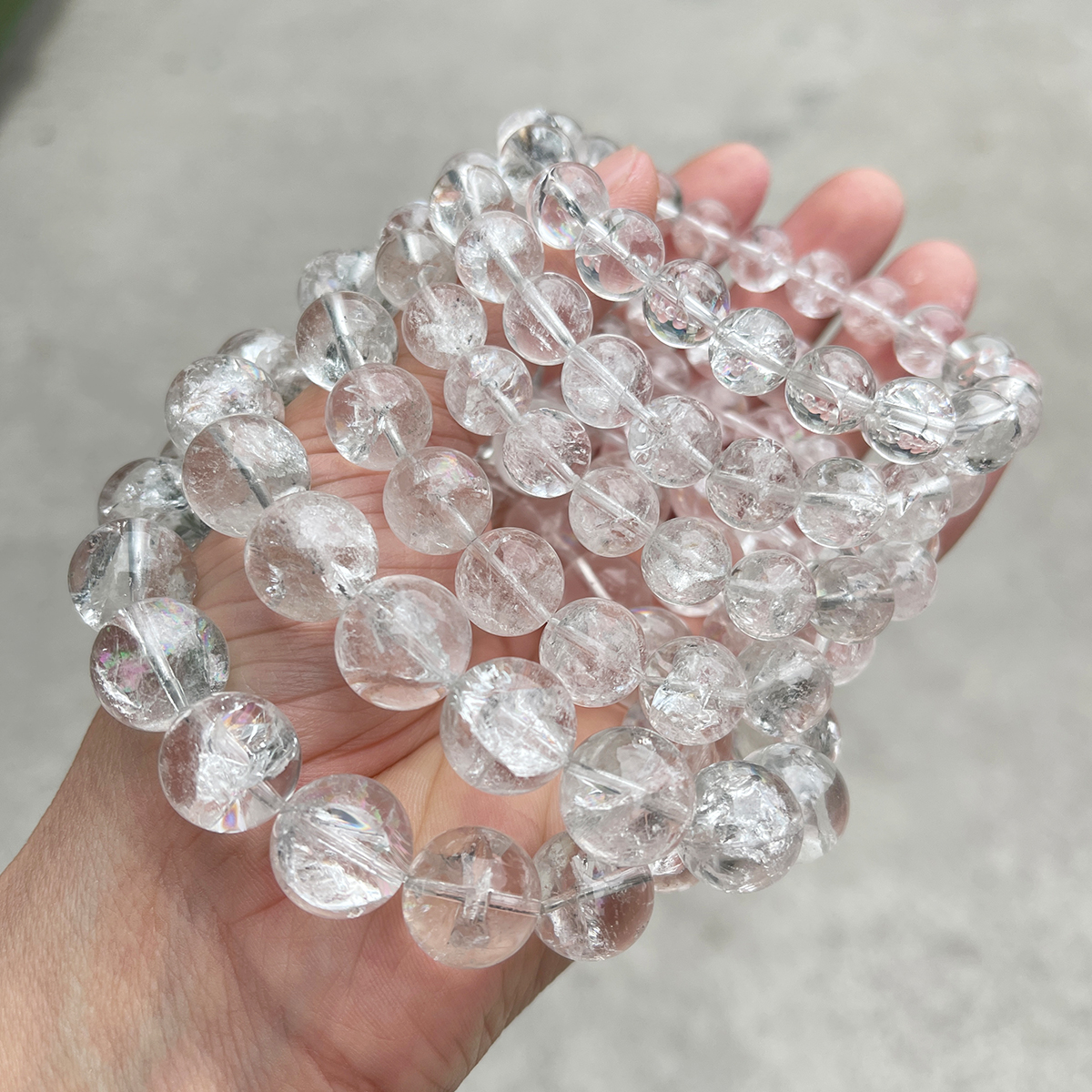 JD Natural Stone Azeztulite Ro - Gemstone Bracelet Healing avis et prix