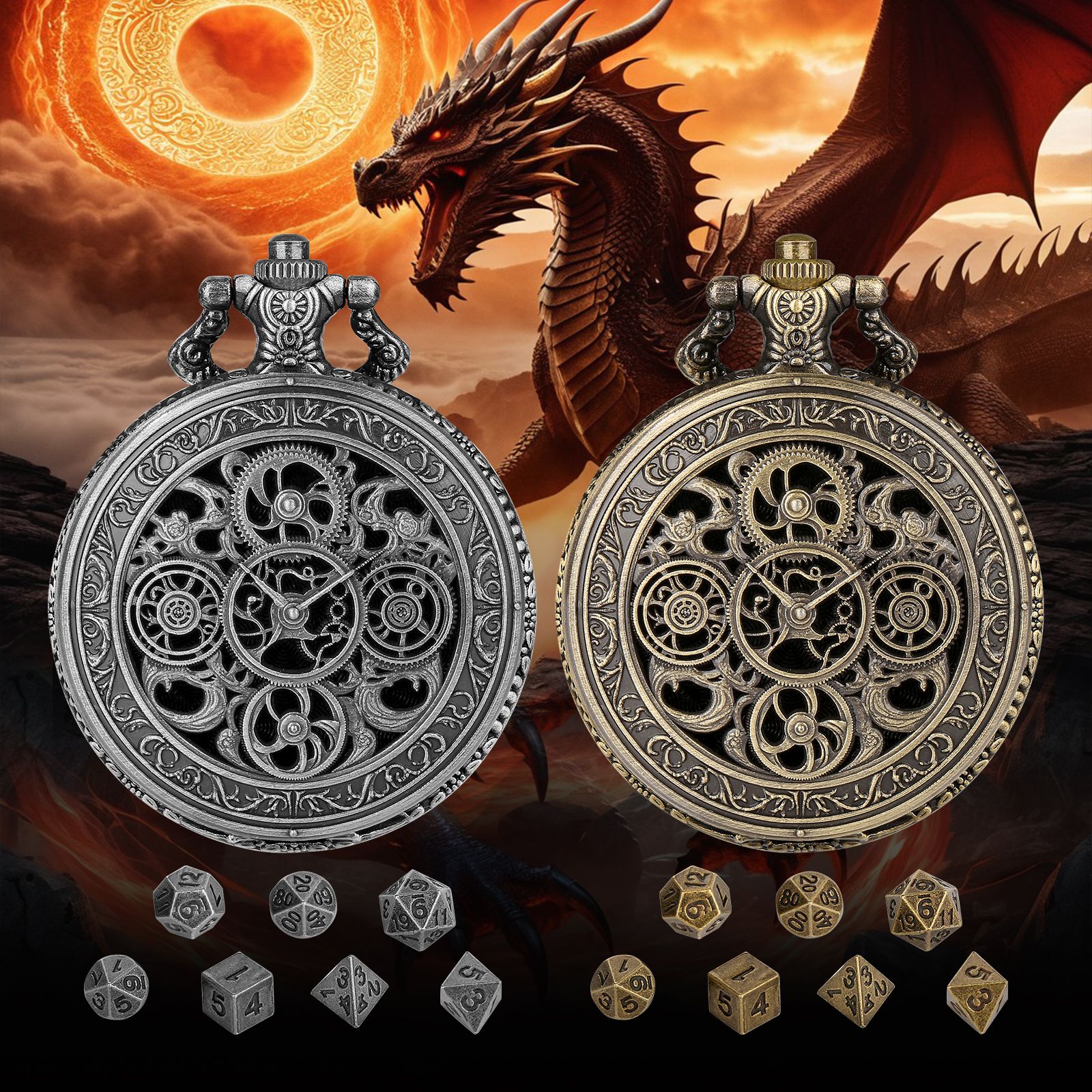 YISUYA Vintage Gears Pocket Wa - Vintage Pocket Watch avis et prix