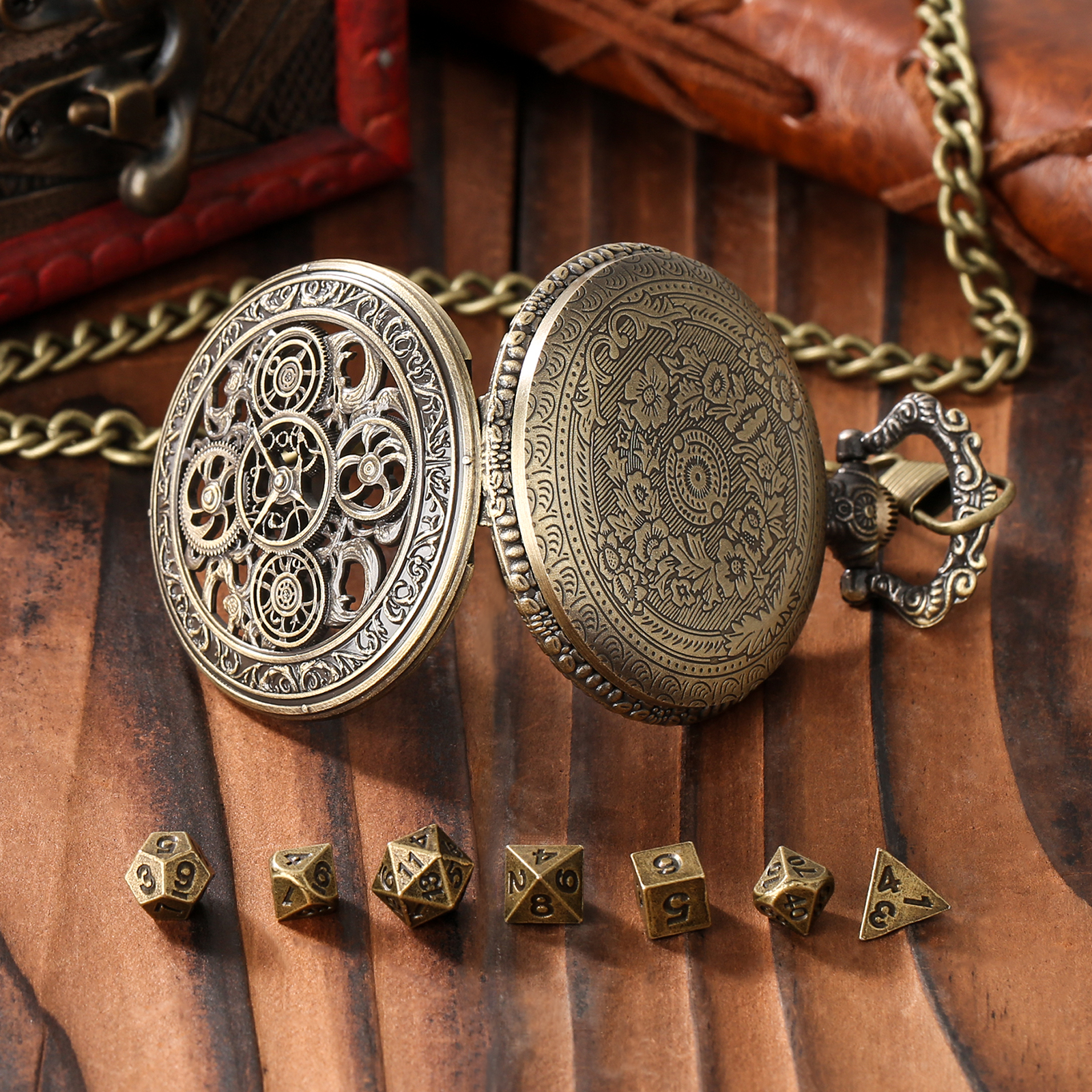 YISUYA Vintage Gears Pocket Wa - Vintage Pocket Watch avis et prix