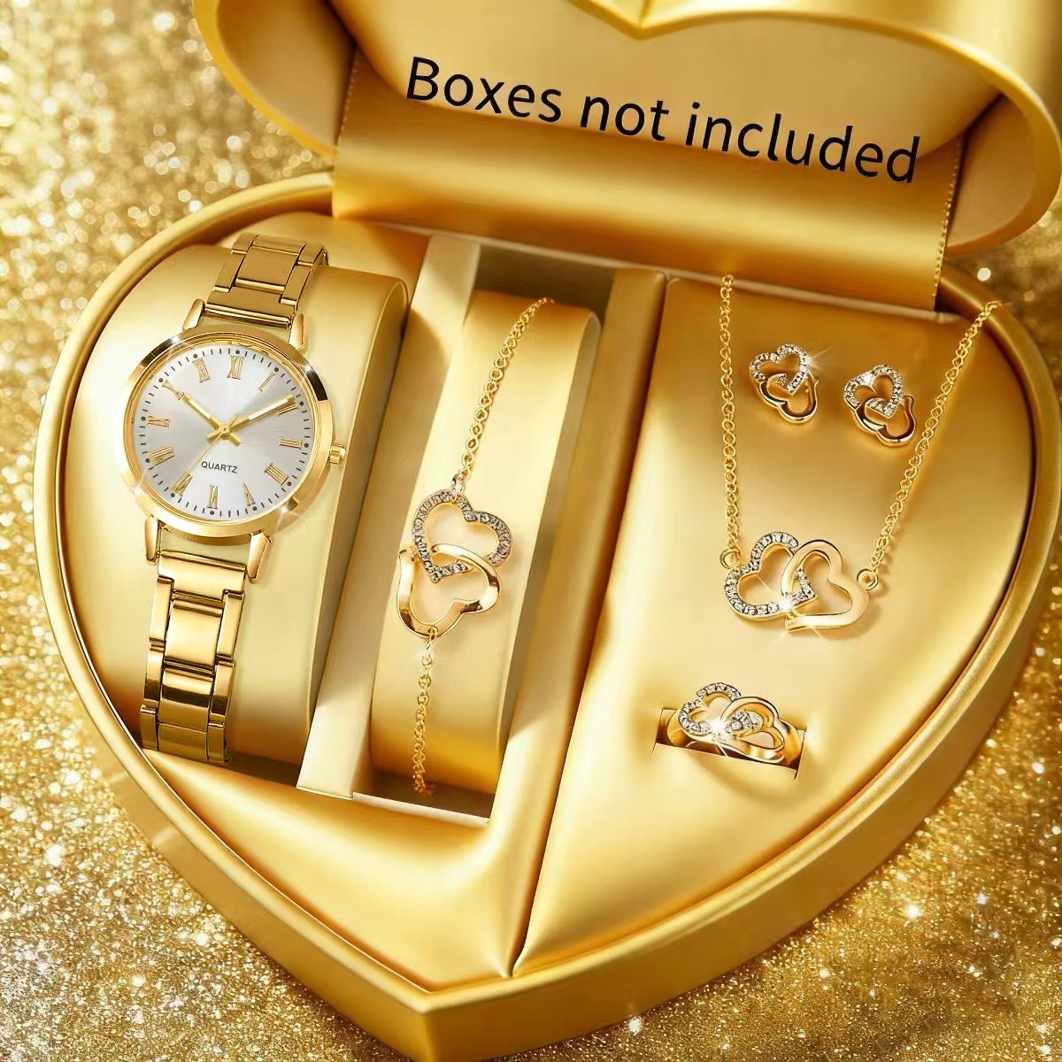 6PCS Fashion Women's Quartz Wa - Jewelry Clasp Watches avis et prix