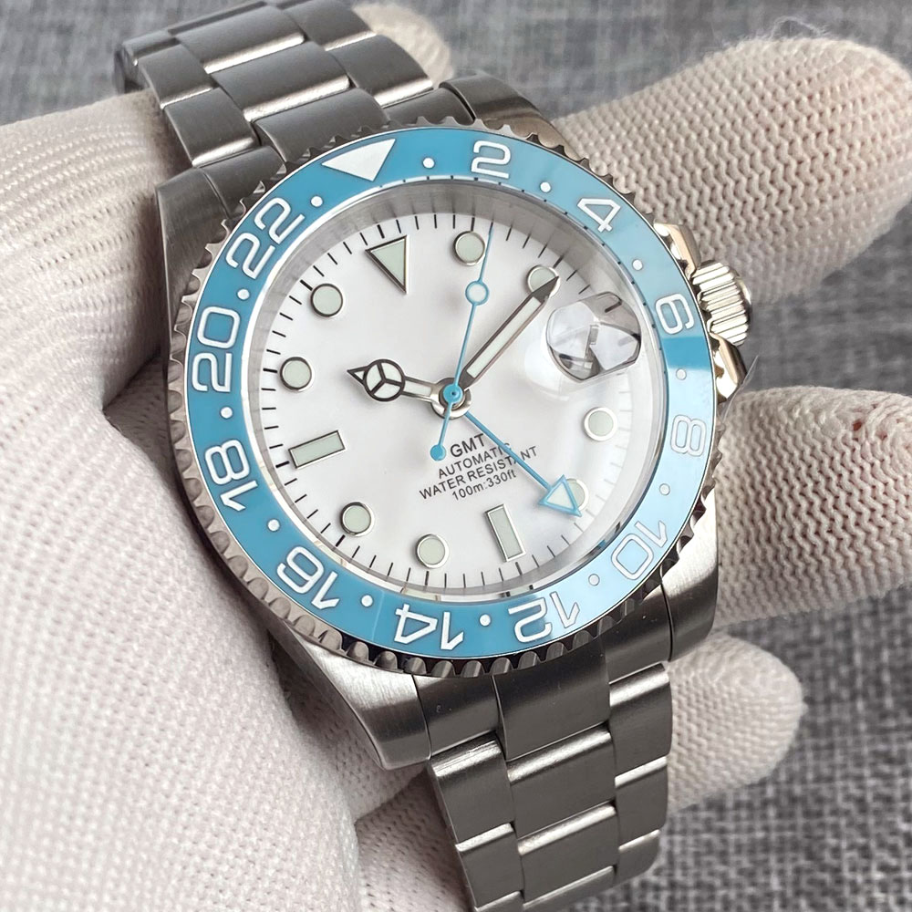 Customized 40mm Ice Blue Dial  - Jewelry Clasp Watches avis et prix