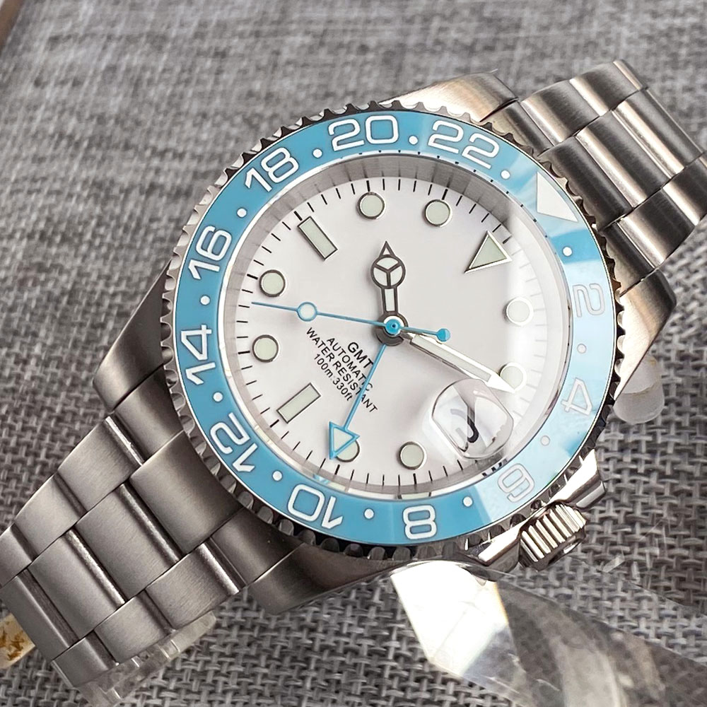 Customized 40mm Ice Blue Dial  - Jewelry Clasp Watches avis et prix
