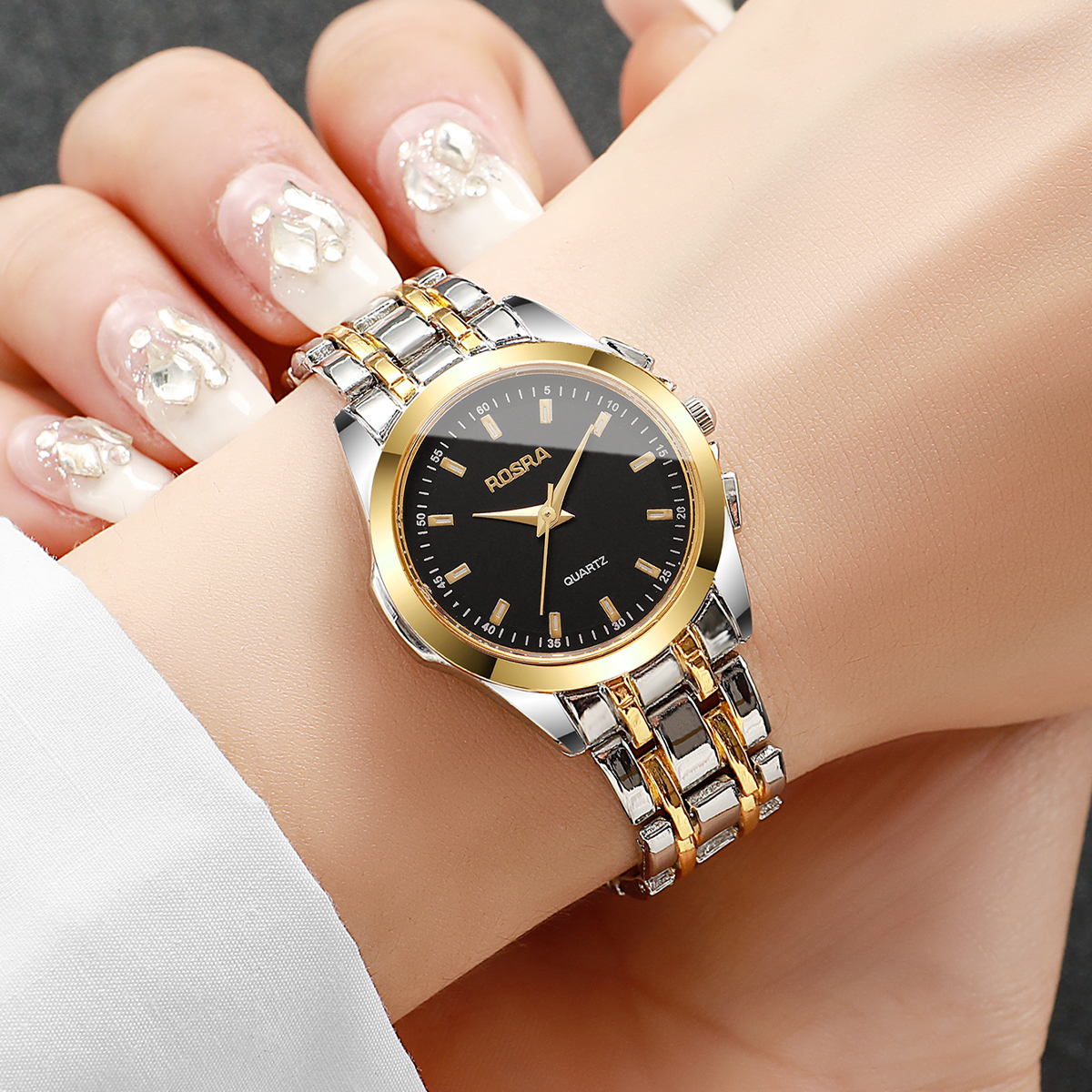 Women Fashion Stainless Steel  - Jewelry Watches Gold avis et prix