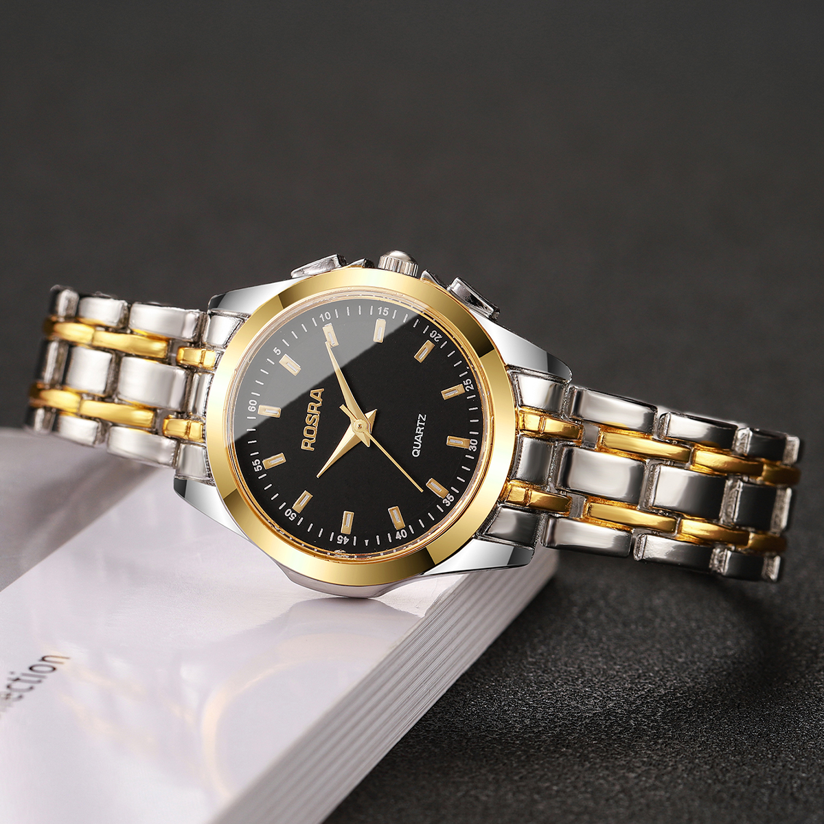 Women Fashion Stainless Steel  - Jewelry Watches Gold avis et prix