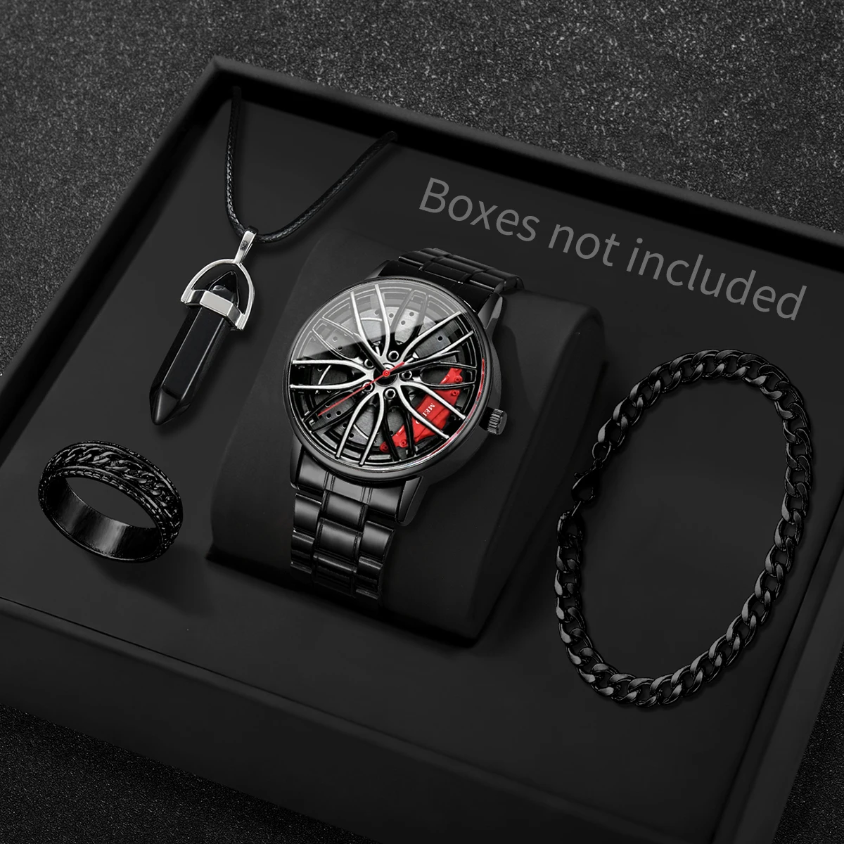 4PCS/Set Fashion 3d Car Wheel  - Jewelry Watch Making avis et prix