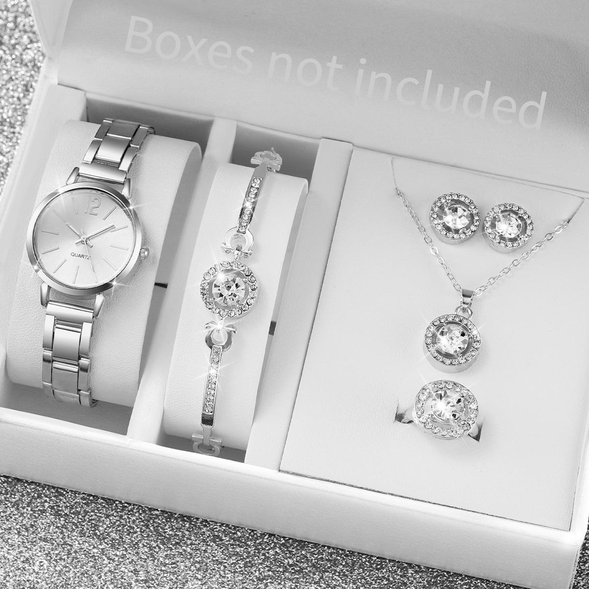 6PCS/Set Women Watches Fashion - Jewelry Clasp Watches avis et prix