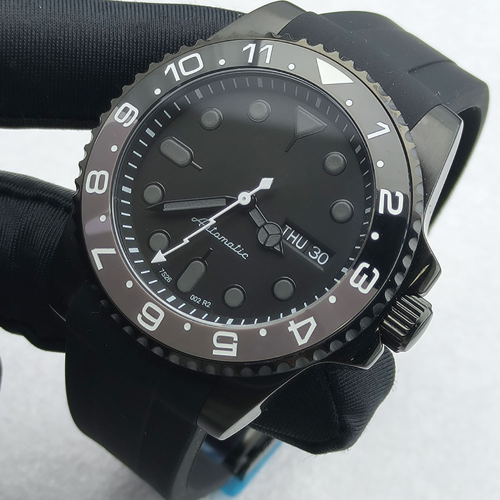 40MM NH36 Watch Black Men's St - Jewelry For Watches avis et prix