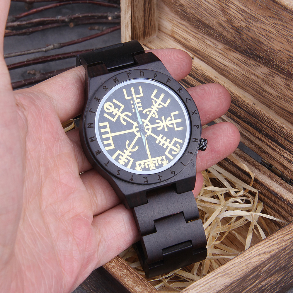 Handmade  Wooden Watches Man W - Jewelry Clasp Watches avis et prix