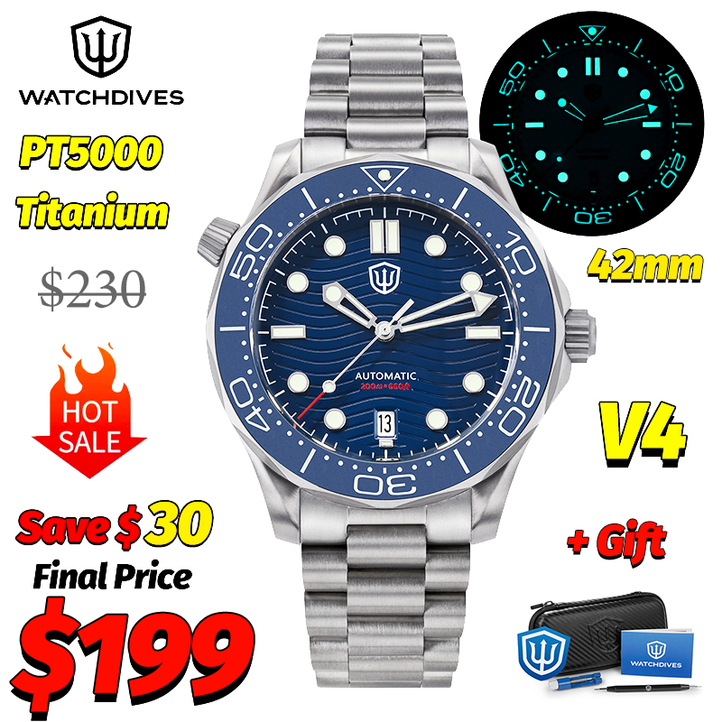 Watchdives WD007 V4 007 NTTD M - Jewelry For Watches avis et prix