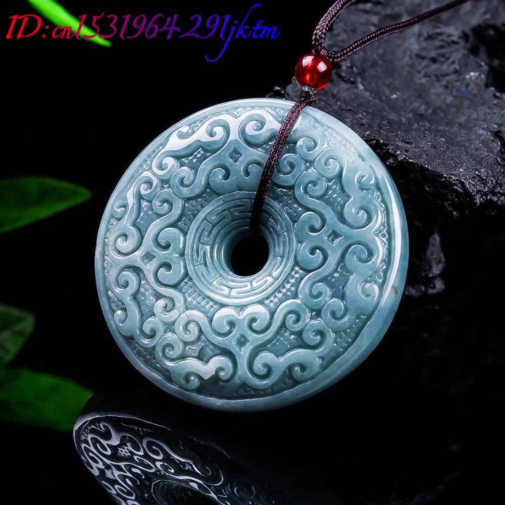 Natural Burmese Jadeite Flower - Necklace Pendant avis et prix