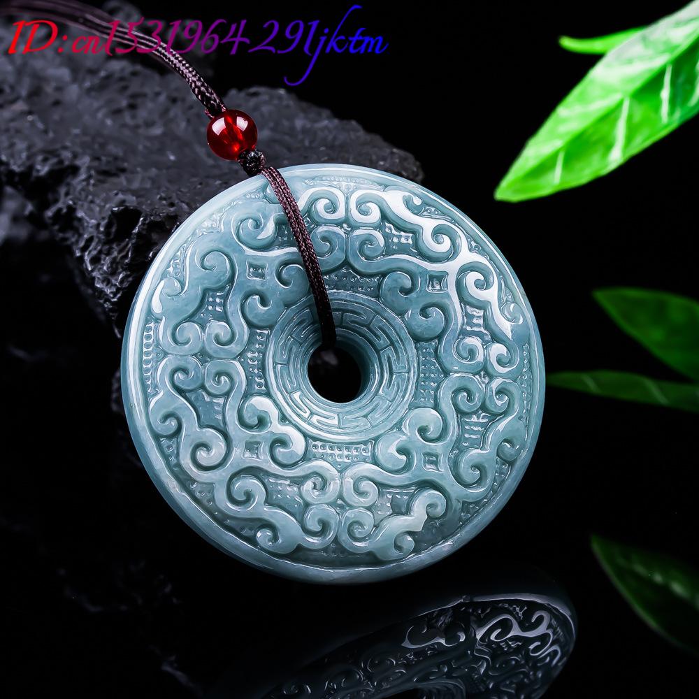 Natural Burmese Jadeite Flower - Necklace Pendant avis et prix