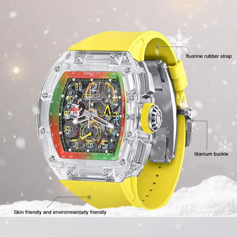 CRONUSART Men Chronograph Watc - Stones Watches & Jewelry In Sweden Ab avis et prix