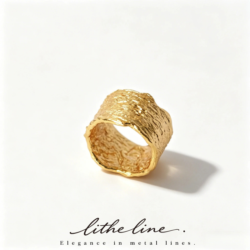 Litheline 24K Gold Plated Bras - Gold Plated Ring avis et prix