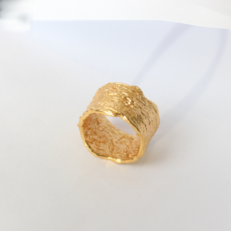 Litheline 24K Gold Plated Bras - Gold Plated Ring avis et prix