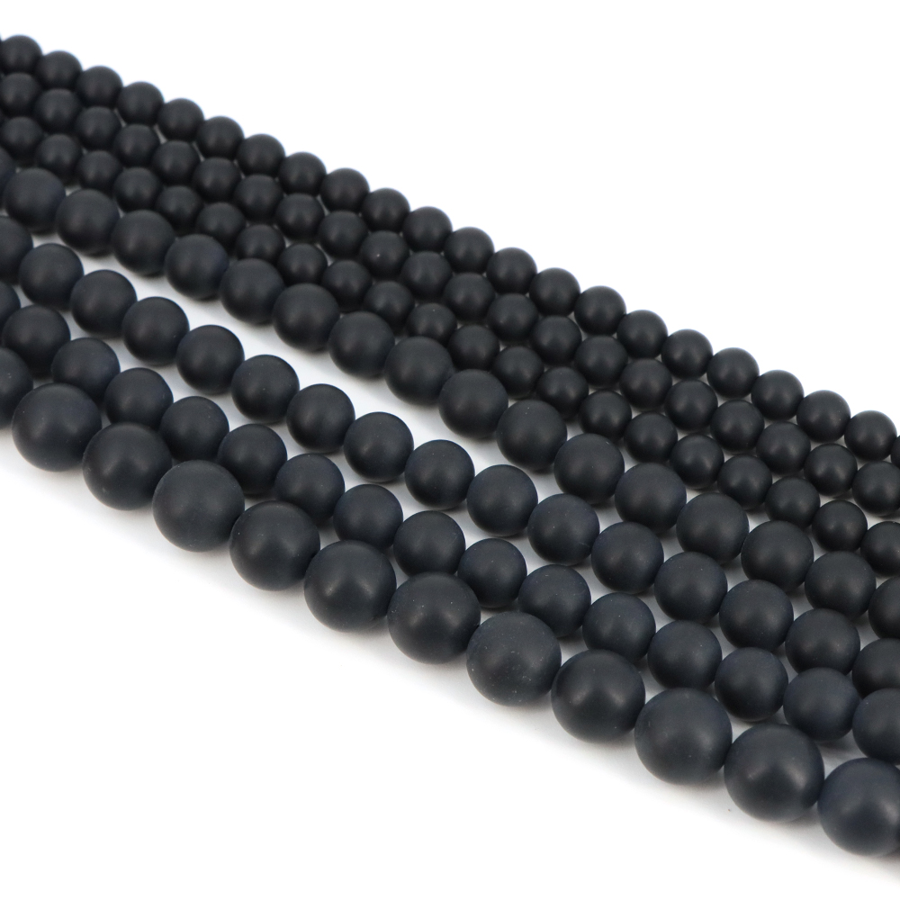 4/6/8/10mm Matte Beads Natural - Gemstone Bracelet Healing avis et prix