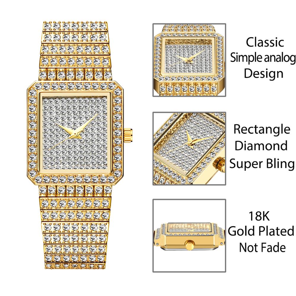 MISSFOX Diamond Watch For Wome - Jewelry Watches Gold avis et prix
