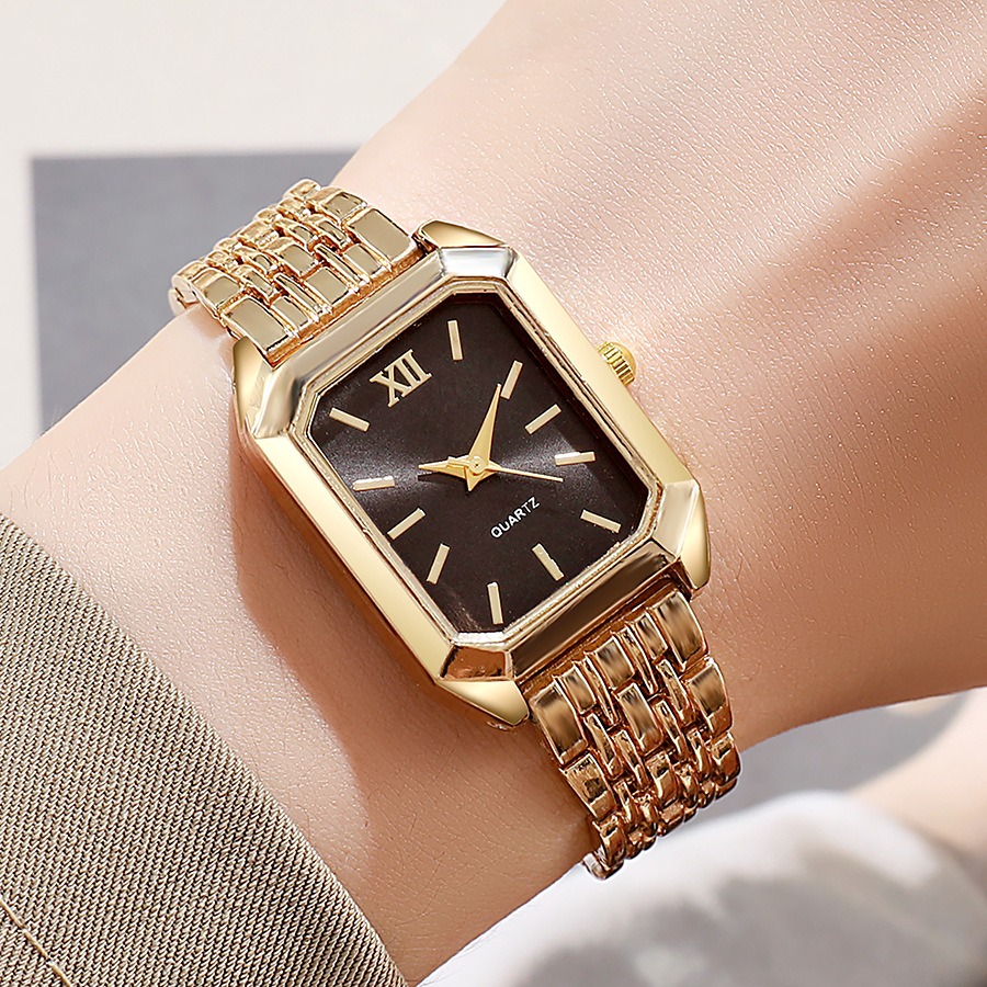 2PCS/set Luxury Women's Quartz - Jewelry Watches Gold avis et prix