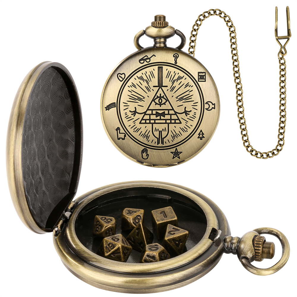 Vintage Bronze/Grey Black Pock - Vintage Pocket Watch avis et prix