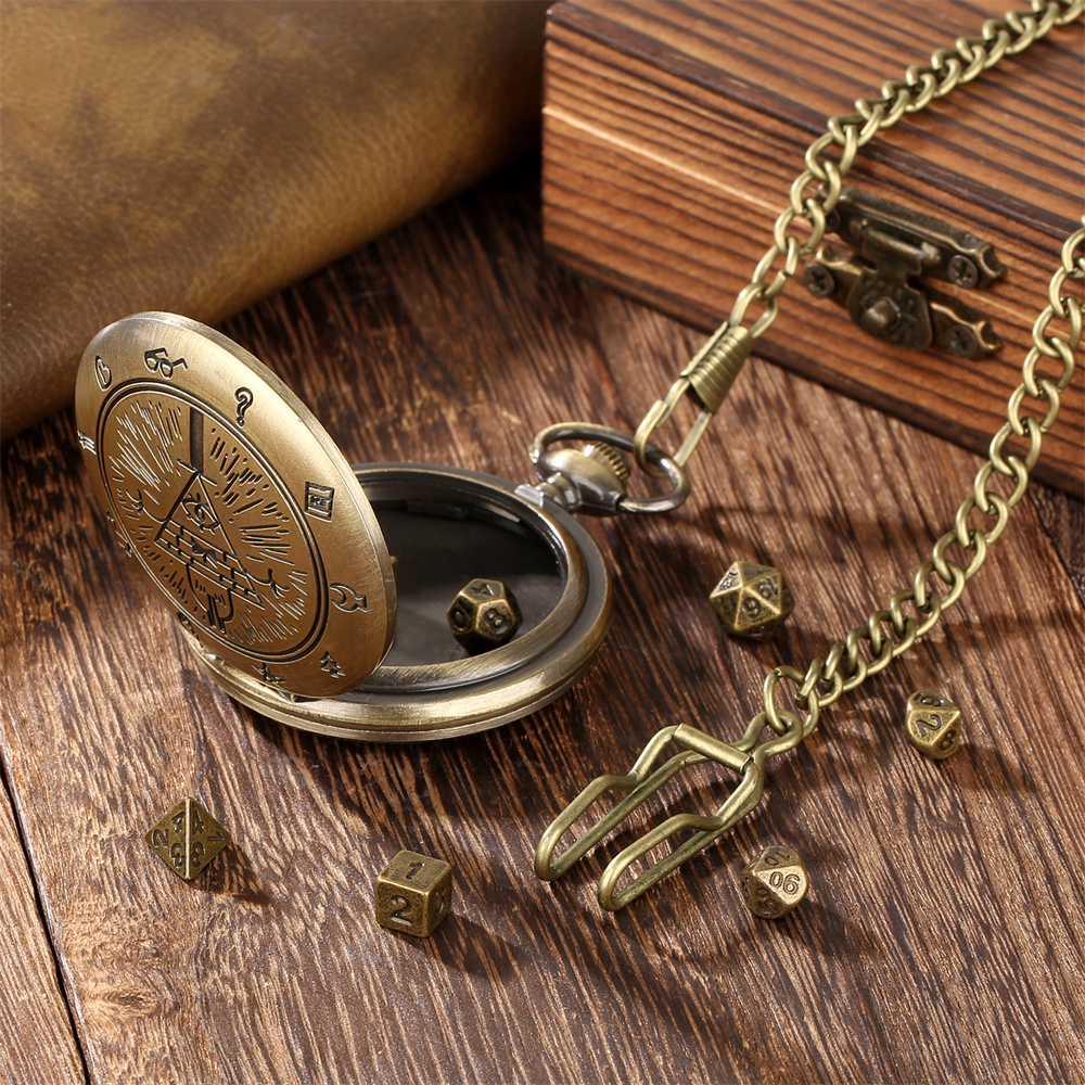 Vintage Bronze/Grey Black Pock - Vintage Pocket Watch avis et prix