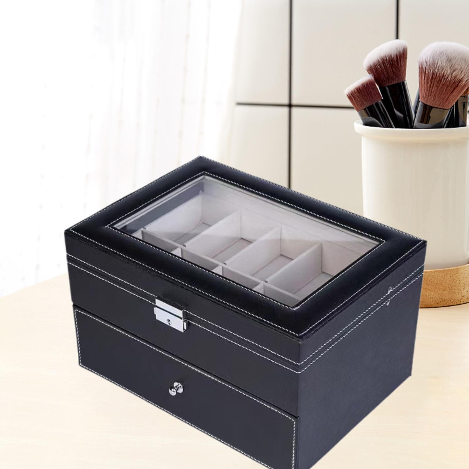 12 Slots PU Leather Watch Stor - Jewelry Box Watches Bracelets avis et prix