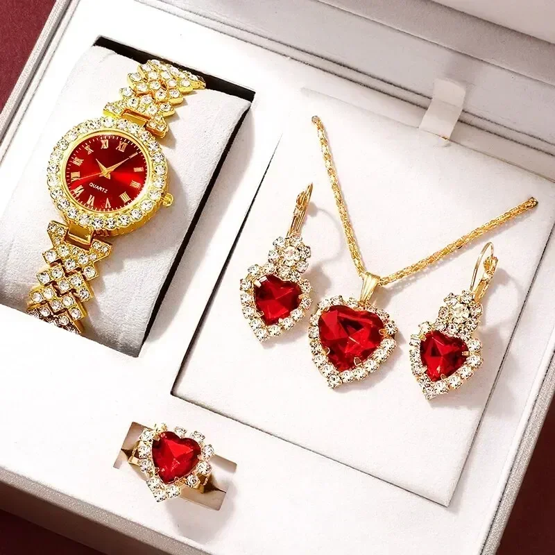 Golden Luxury Watch Women Ring - Jewelry Clasp Watches avis et prix