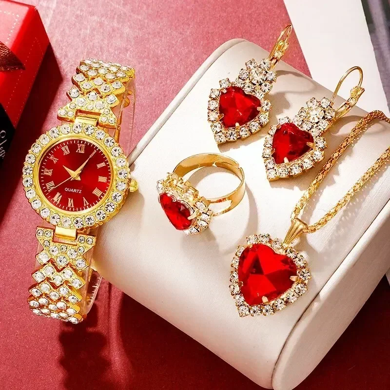 Golden Luxury Watch Women Ring - Jewelry Clasp Watches avis et prix