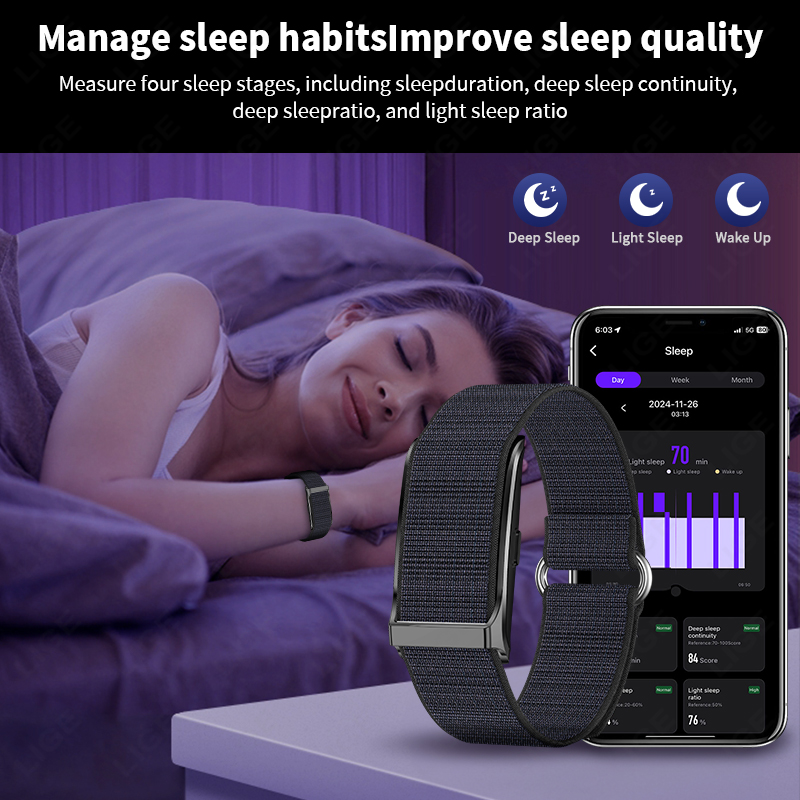 LIGE Smart Watch Heart Rate Bl - Italian Jewelry Watches avis et prix