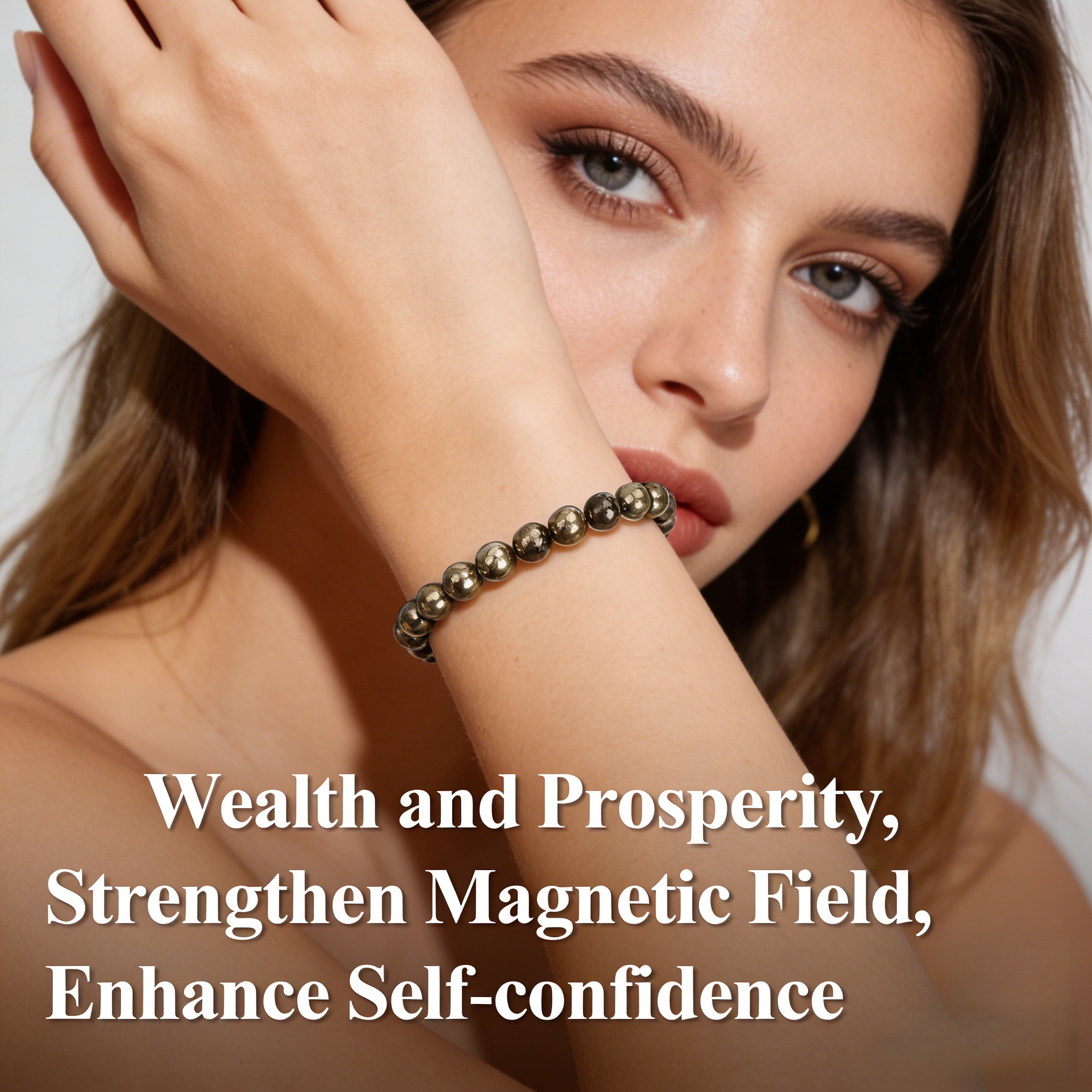 Natural Pyrite Bracelets 6 8 1 - Gemstone Bracelet Healing avis et prix