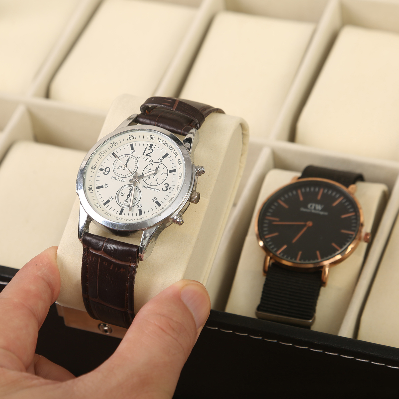 Watch Boxes 10 Girds Cases Sto - Best Jewelry Watches avis et prix