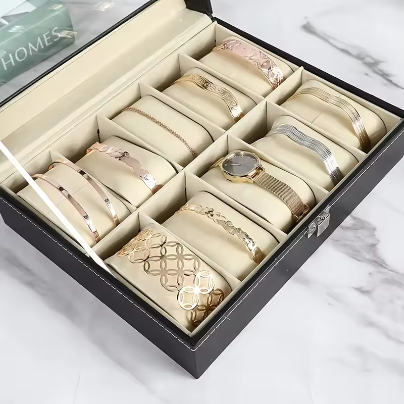 Watch Boxes 10 Girds Cases Sto - Best Jewelry Watches avis et prix