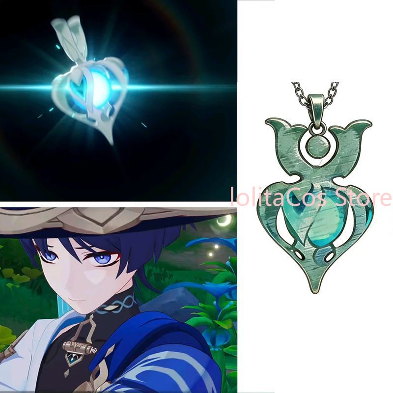 Genshin Impact Wanderer Metal  - Necklace Pendant avis et prix