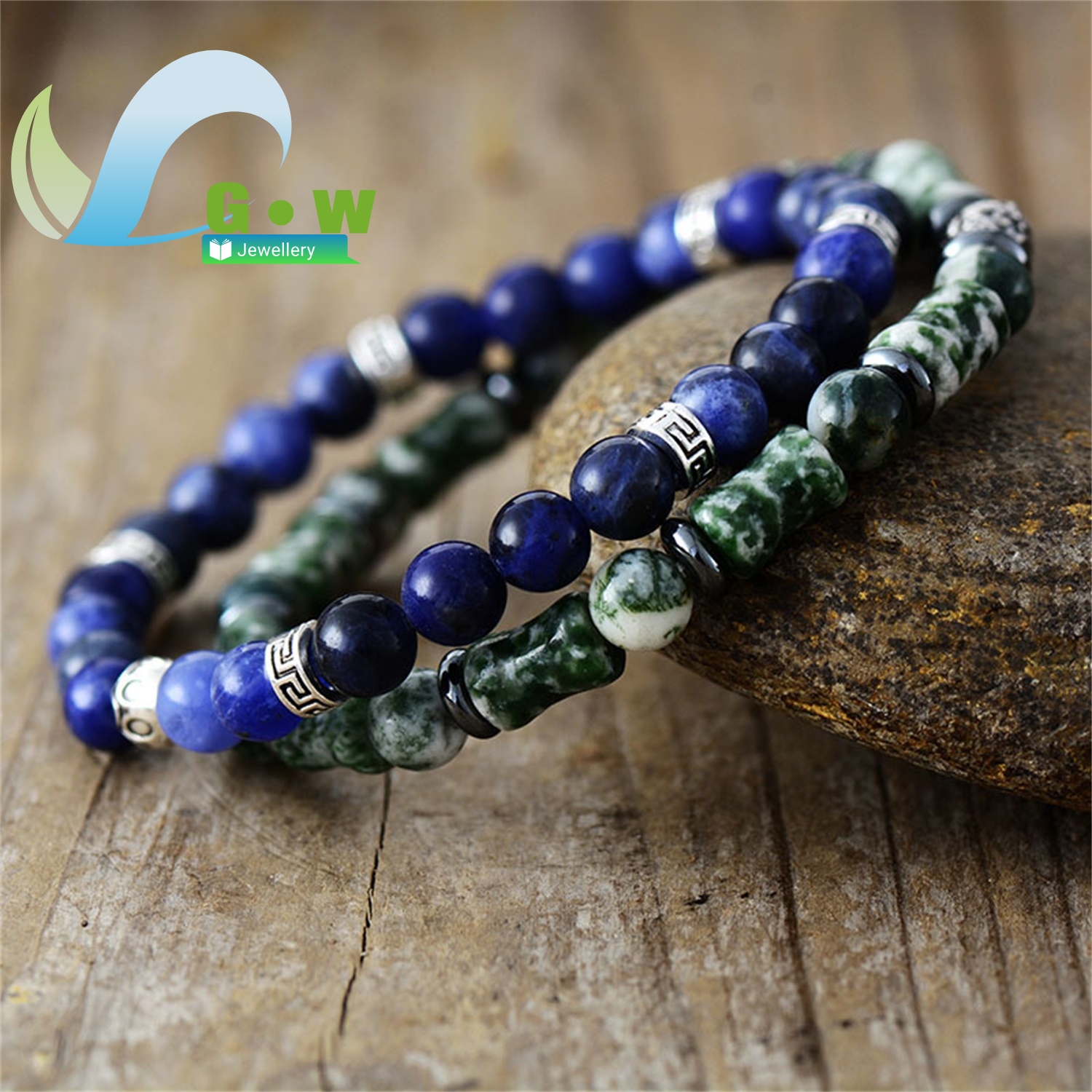 Handmade Beaded Bracelet Natur - Gemstone Bracelet Healing avis et prix