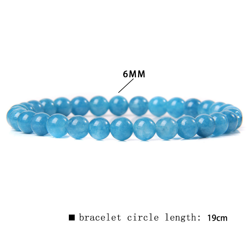 Natural Stone 6mm Beads Bracel - Gemstone Bracelet Healing avis et prix