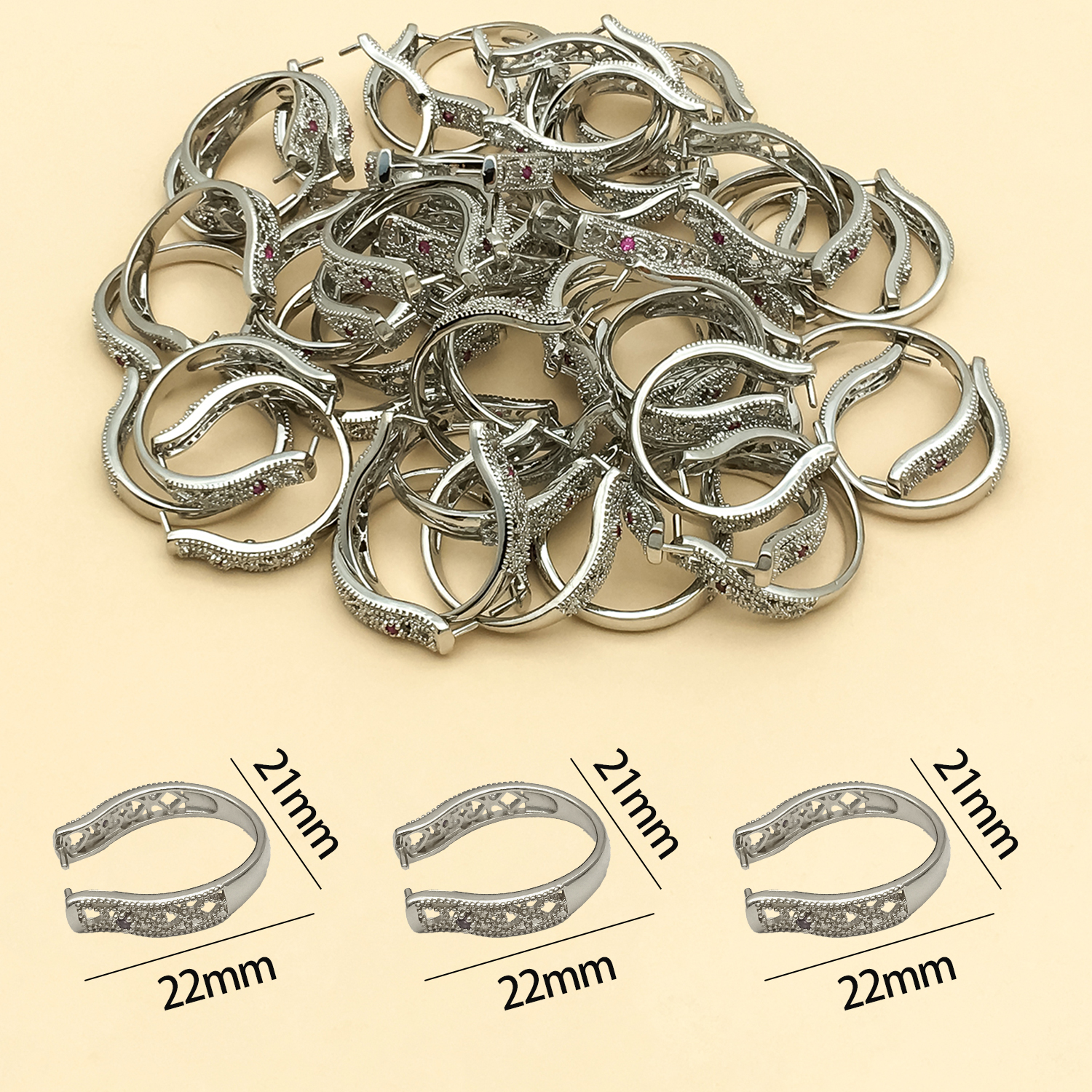 5pcs 18k gold-plated copper th - Gold Plated Ring avis et prix