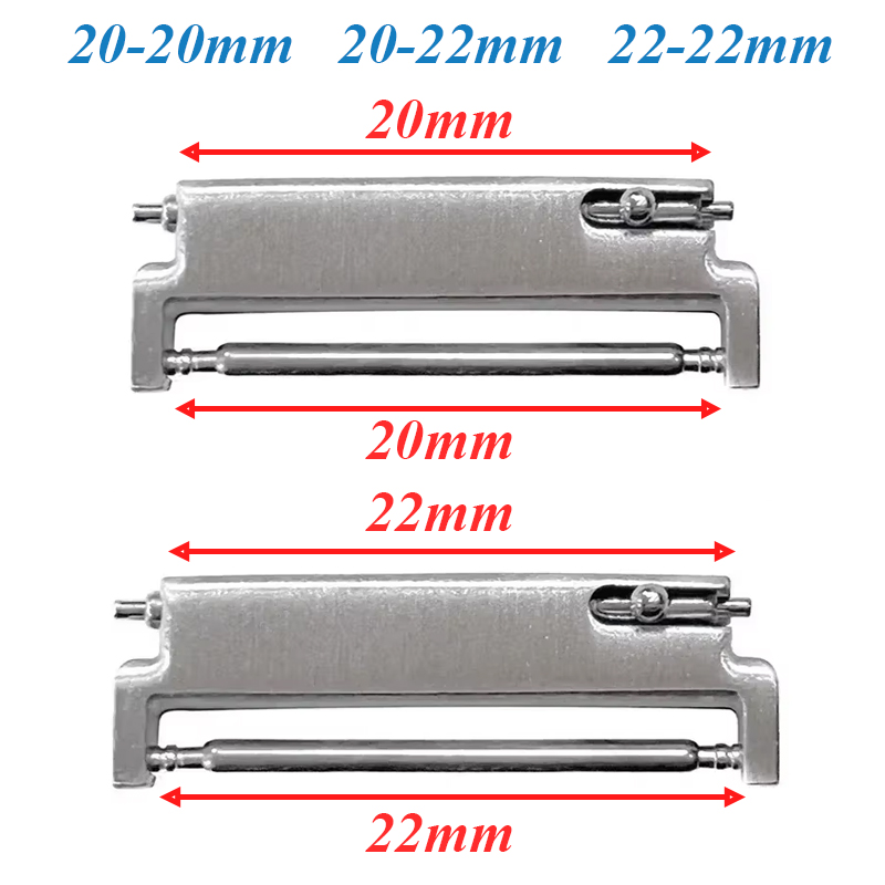 2pcs Watch Band Adapters 20mm  - Jewelry Stores Watches avis et prix