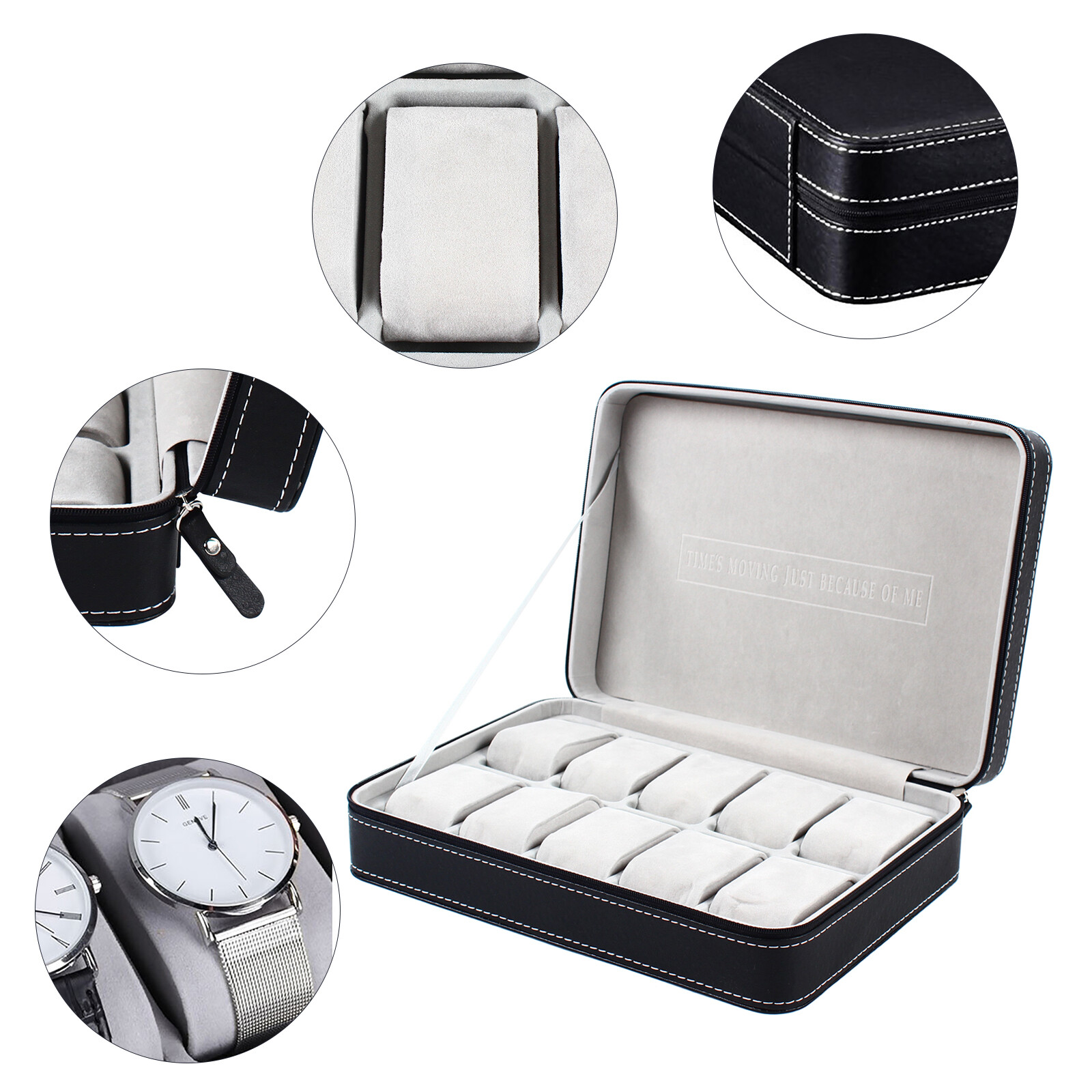 Bymaocar Portable 6 Slot Zippe - Jewelry Watches & Accessories avis et prix